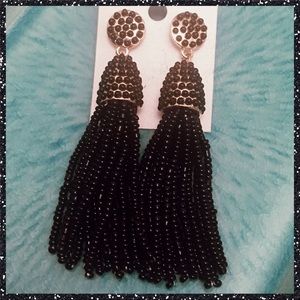 💥HANDMADE BEADED TASSEL EARRINGS💥